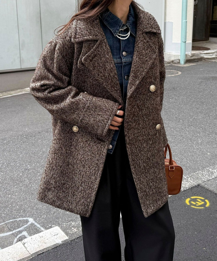 会員限定 BLACK FRIDAY対象］【リバイバル/新色追加】ウール混ミドル丈