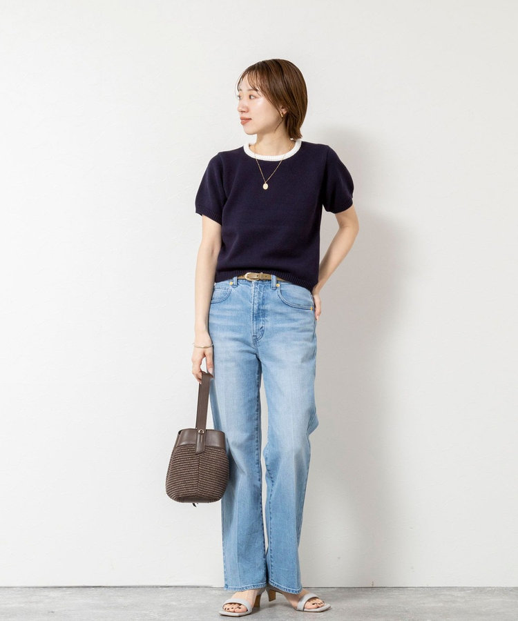 【PROTAGONISTA/プロタゴニスタ】ショートニットプルオーバー
