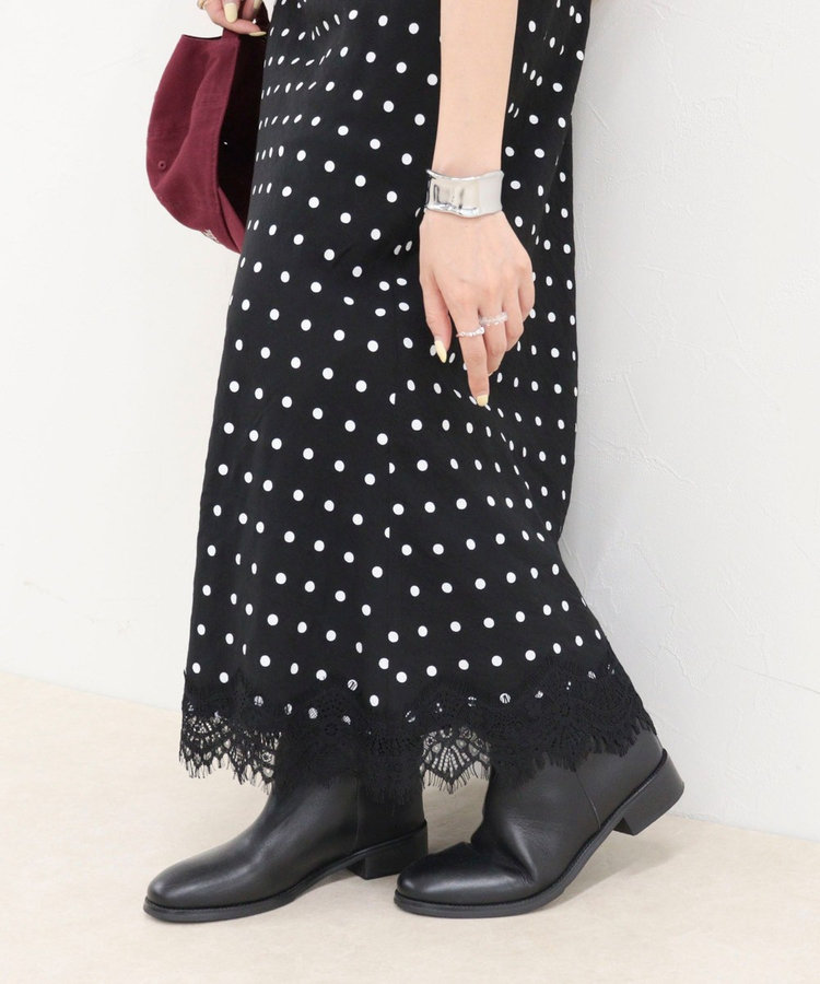 ドットマーメイドスカート
