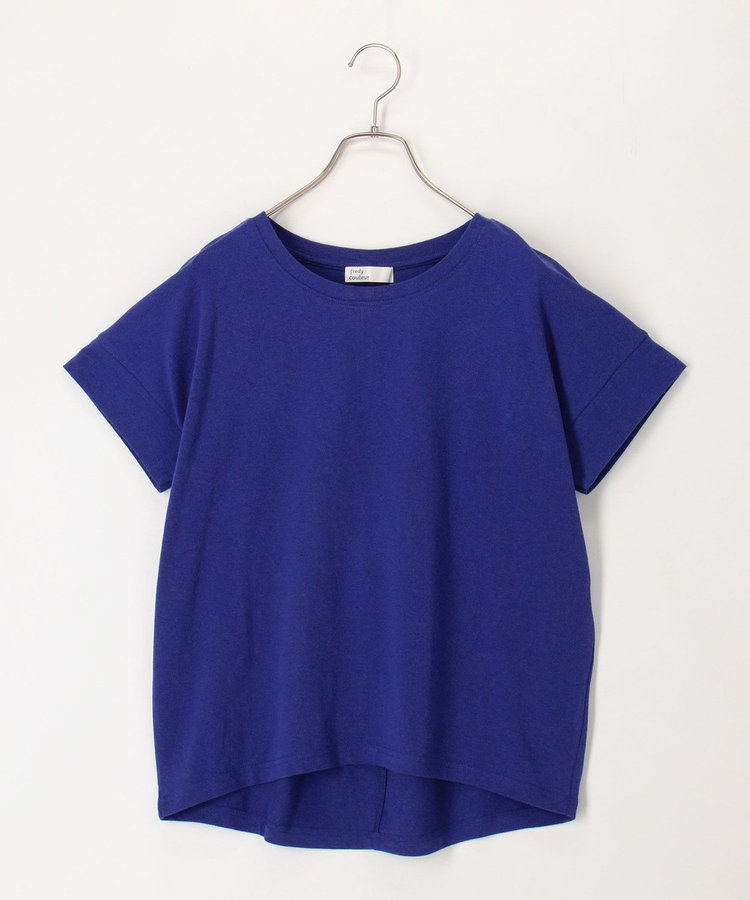 ドライタッチ天竺袖口ダブルTee