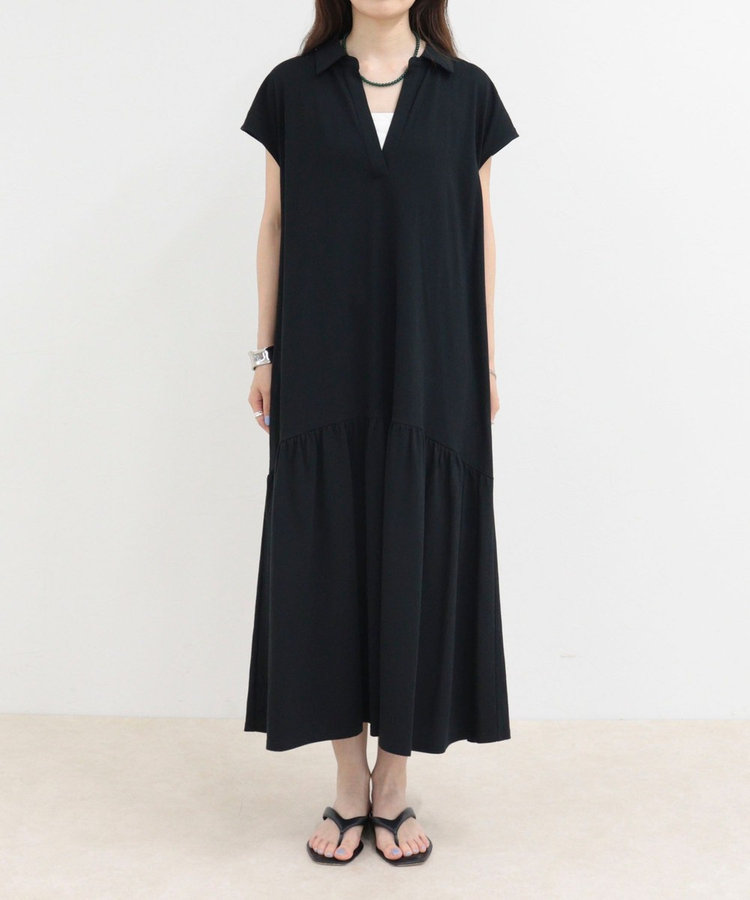 ［WEB限定 SPECIAL SALE！］ドライタッチ天竺ワンピース