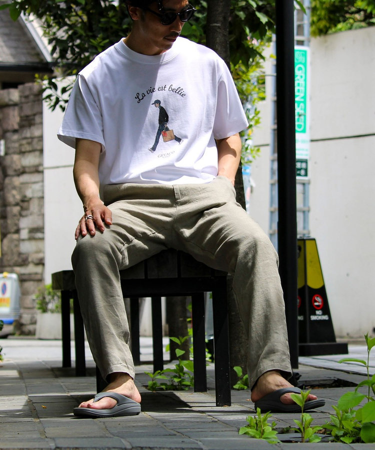 【WEB限定 GW SPECIAL PRICE】【リネン100％/夏の定番】リネンイージーパンツ
