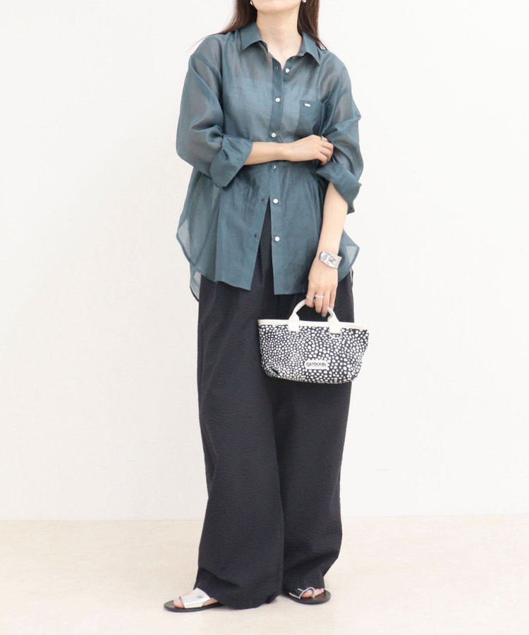 ［WEB限定 SPECIAL SALE！］《セットアップ対応》ギンガム/無地タックパンツ