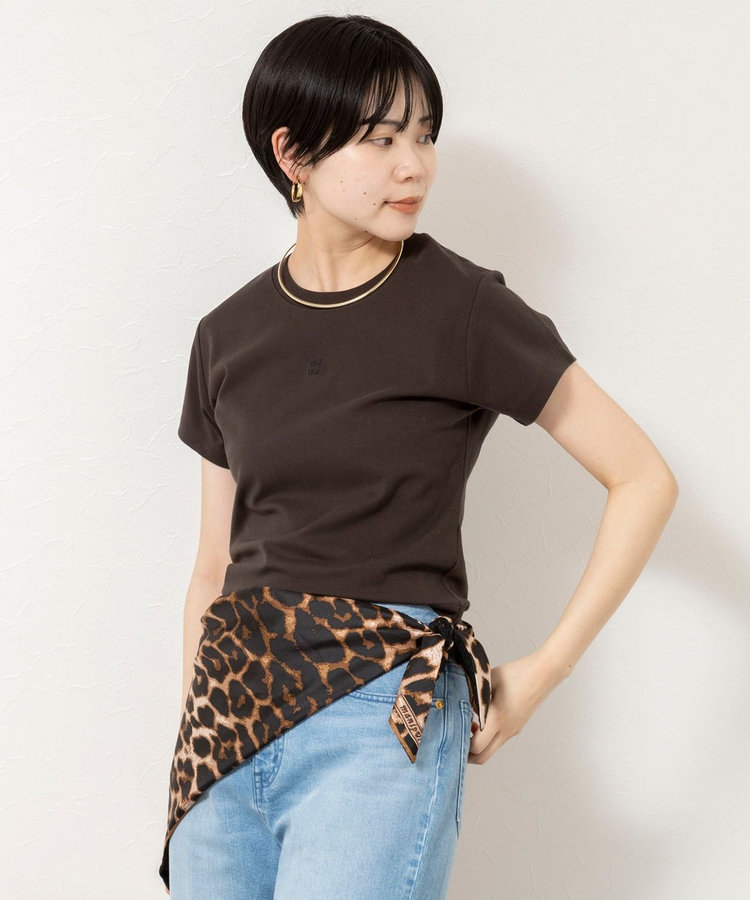 【nolnol/ノルノル】ウォッシャブルクルーネックTee