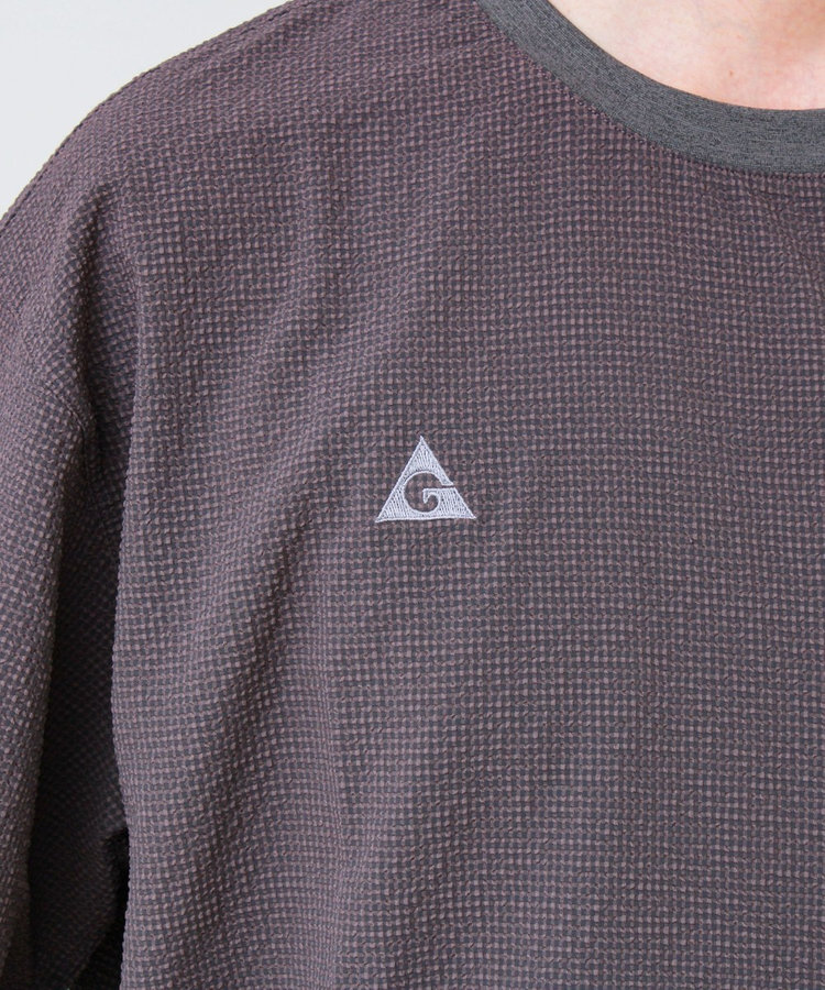【GERRY/ジェリー】Seersucker Vent Mesh S/S PO Shirt