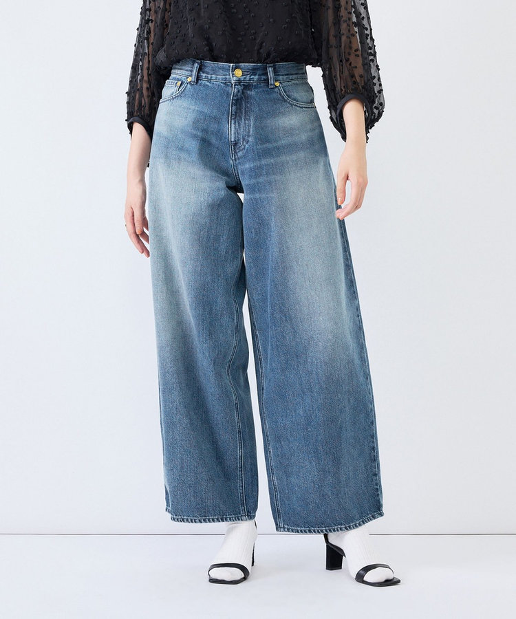 《4サイズ展開》【RM denim】ルーズワイドデニム