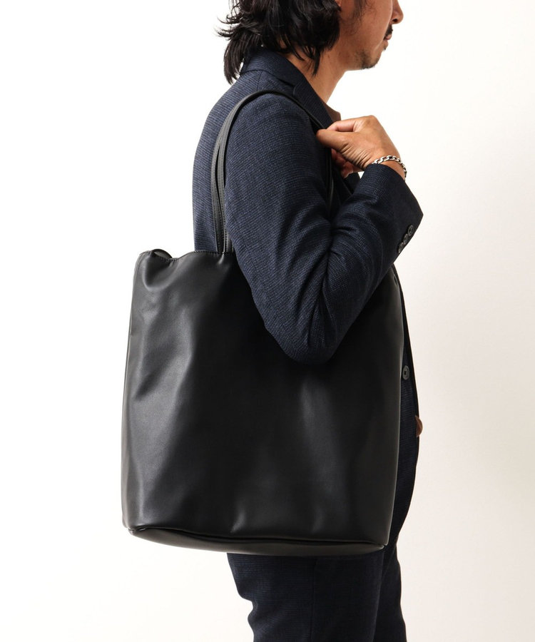 【Un coeur/アンクール】K906018 DRAPE 2WAY TOTE
