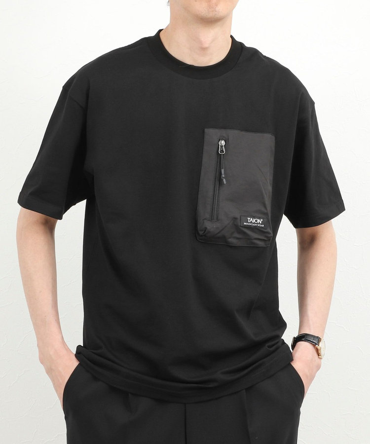 【WEB限定】【TAION/タイオン】MOUNTAIN POCKET T-SHIRT ポケットTシャツ 26SS