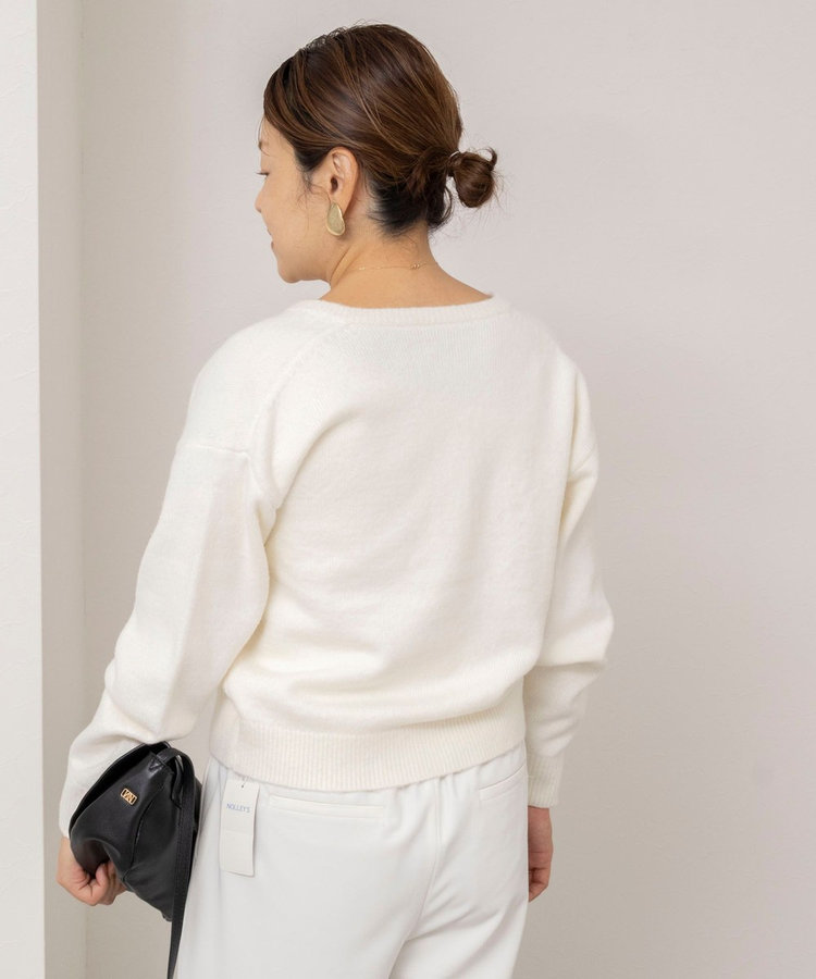 【TORRAZZO DONNA】【林(mayumi_nol)別注】別注ビジューカーディガン
