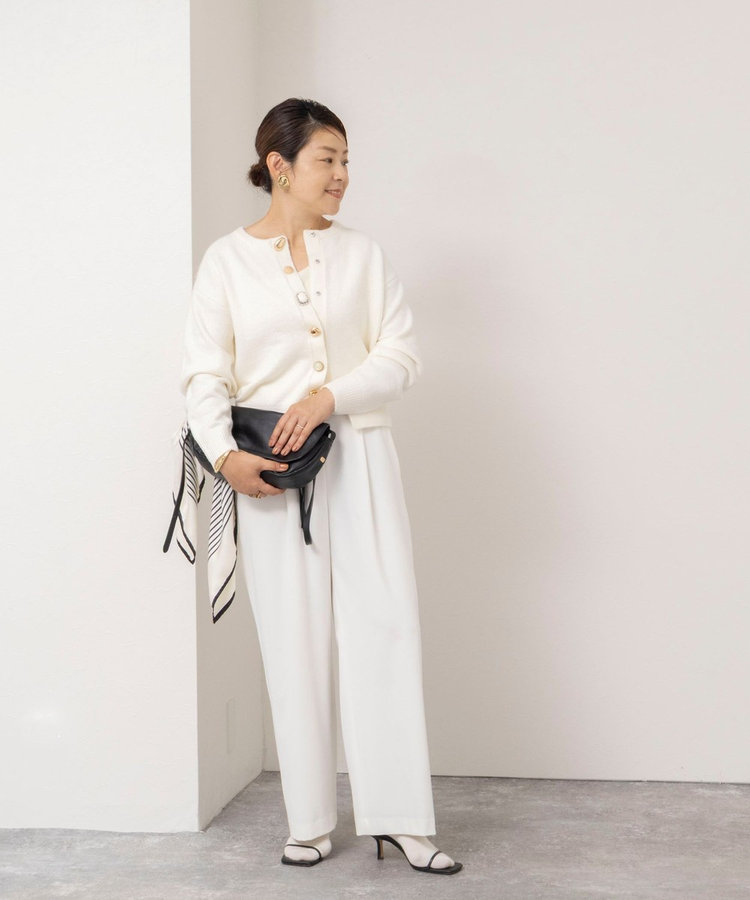 【TORRAZZO DONNA】【林(mayumi_nol)別注】別注ビジューカーディガン