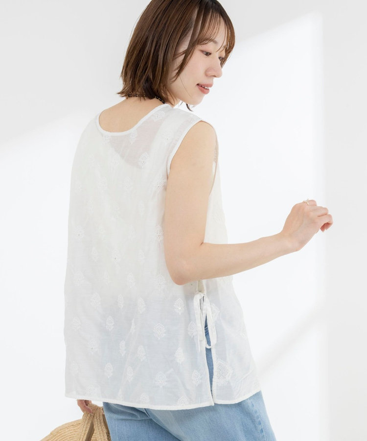 ［WEB限定 SPECIAL SALE！］2WAYインド刺繍ベスト