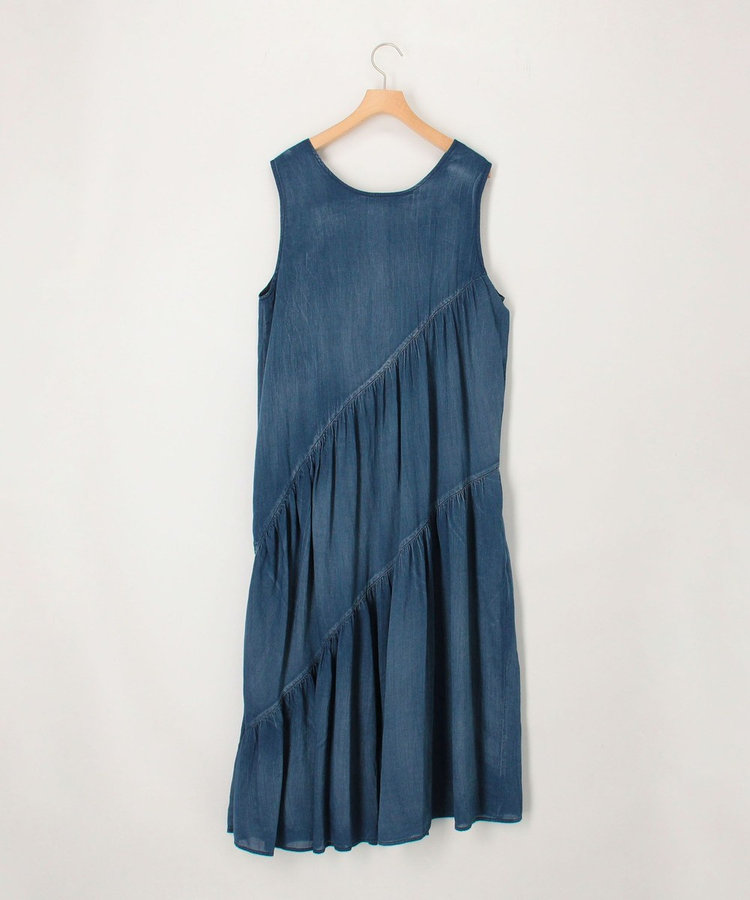 ブラストデニムティアードワンピース