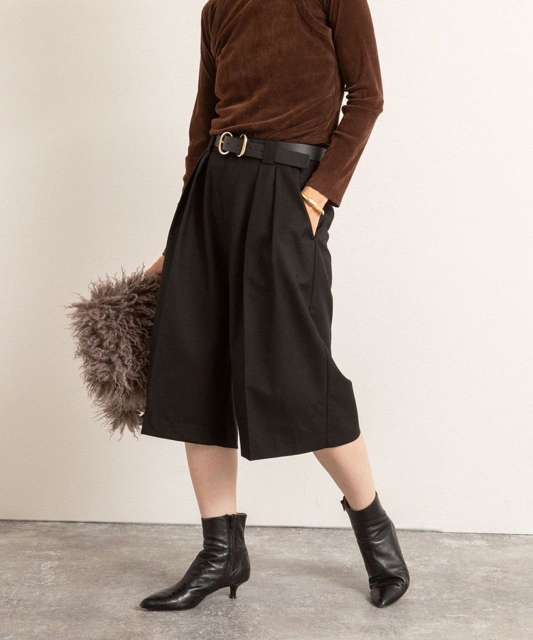 【MAQWEL/マクウェル】ウォッシャブルバミューダパンツ