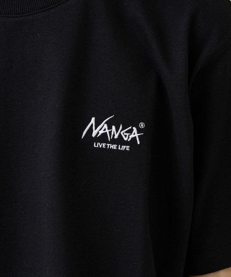 【NANGA×GLOSTER】別注1 Rect Backprint Tee