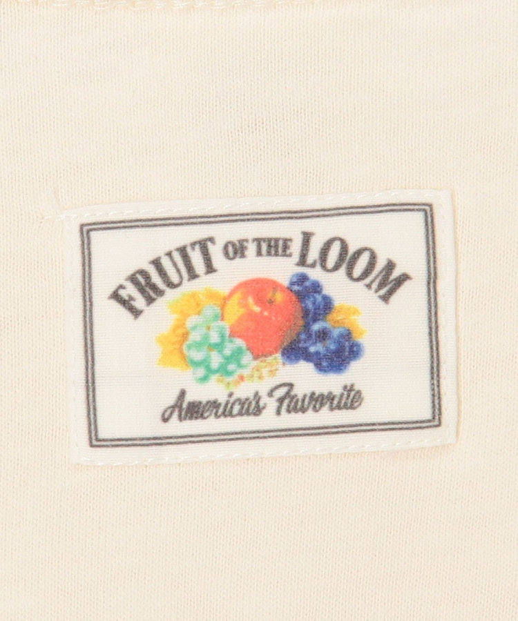 【FRUIT OF THE LOOM】19/-スラブ天竺FruitロゴＴ