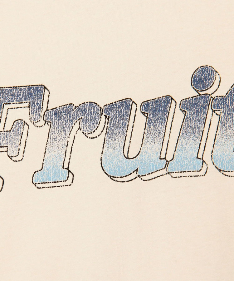 【FRUIT OF THE LOOM】19/-スラブ天竺FruitロゴＴ