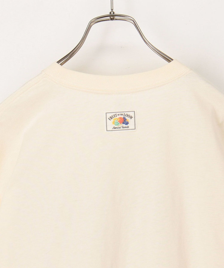 【FRUIT OF THE LOOM】19/-スラブ天竺FruitロゴＴ