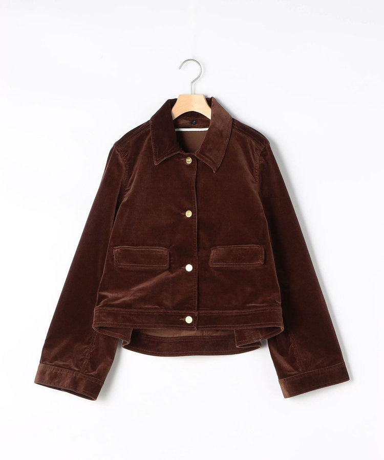 【RM denim】コーデュロイフレアショート丈Gジャン