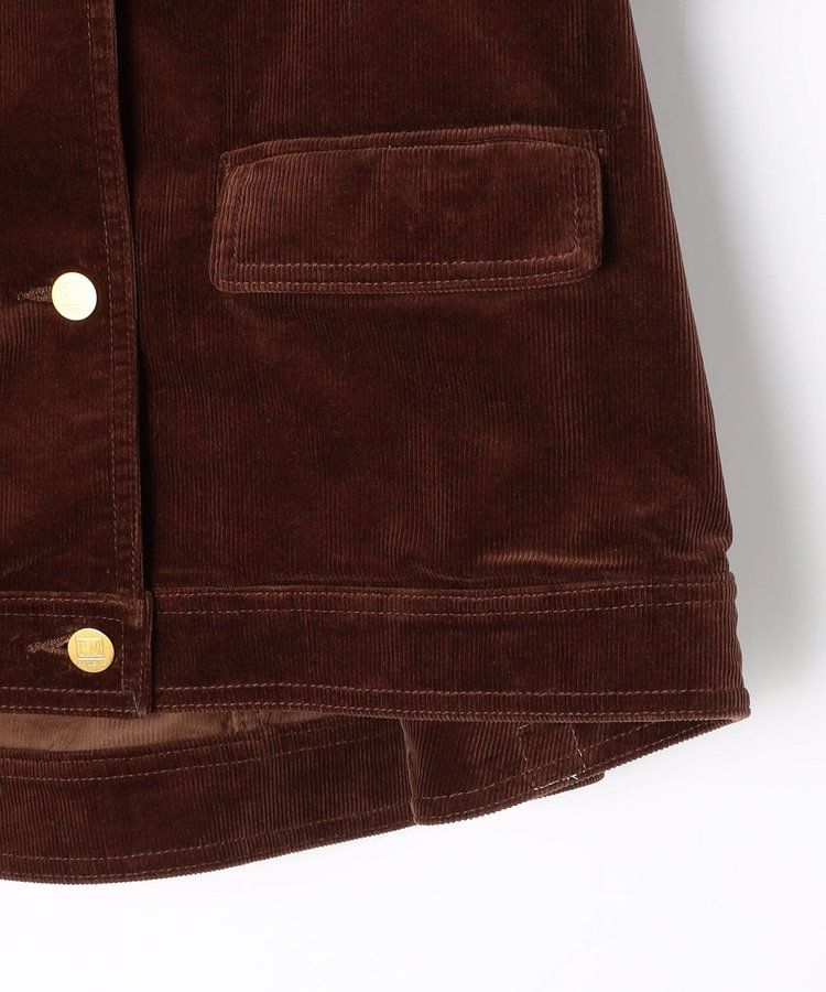 【RM denim】コーデュロイフレアショート丈Gジャン