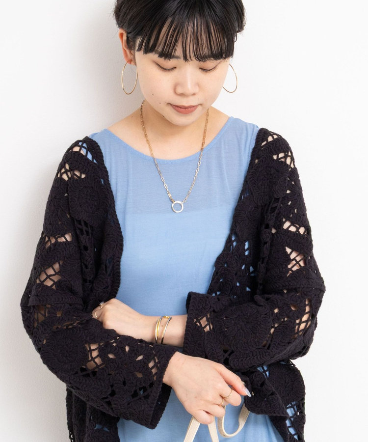 ［WEB限定 SPECIAL SALE！］顔料染マキシ丈ワンピース