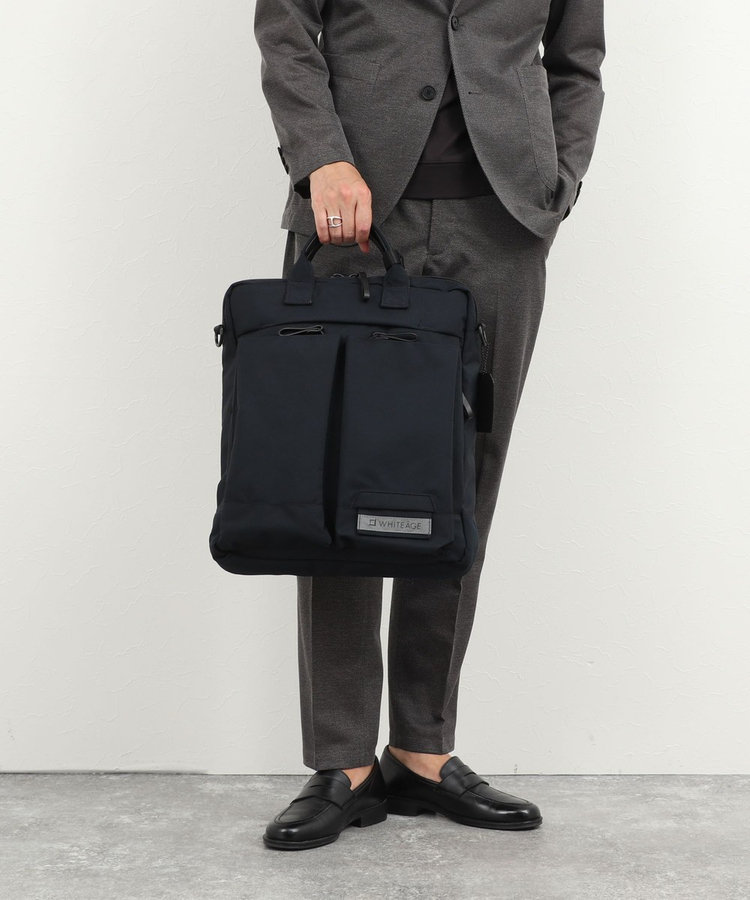【WHITEAGE/ホワイタージュ】MOD.NAVY Helmet Bag M