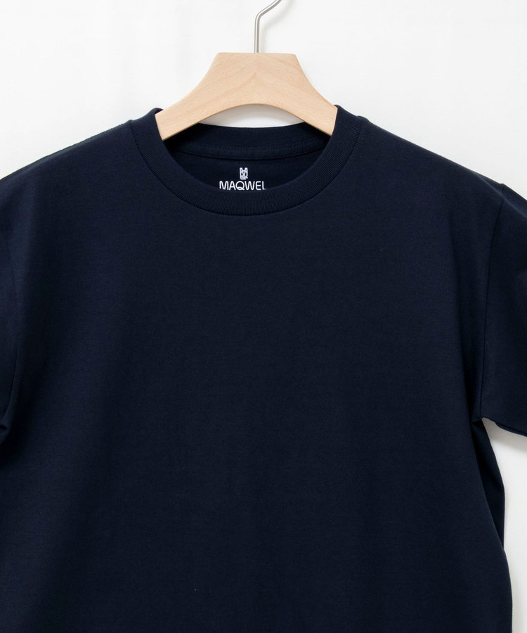 【MAQWEL/マクウェル】ウォッシャブルコンパクトコーマＴシャツ
