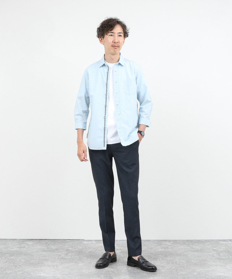 《ビジカジ対応》INFITEX ロイヤルOX スリムフィットパンツ 26SS