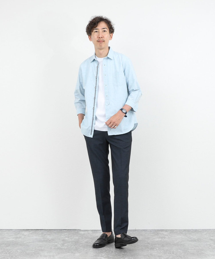 《ビジカジ対応》INFITEX ロイヤルOX スリムフィットパンツ 26SS