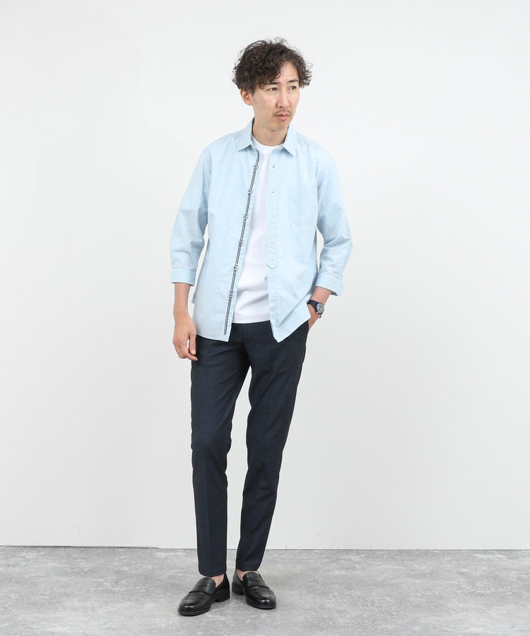 《ビジカジ対応》INFITEX ロイヤルOX スリムフィットパンツ 26SS