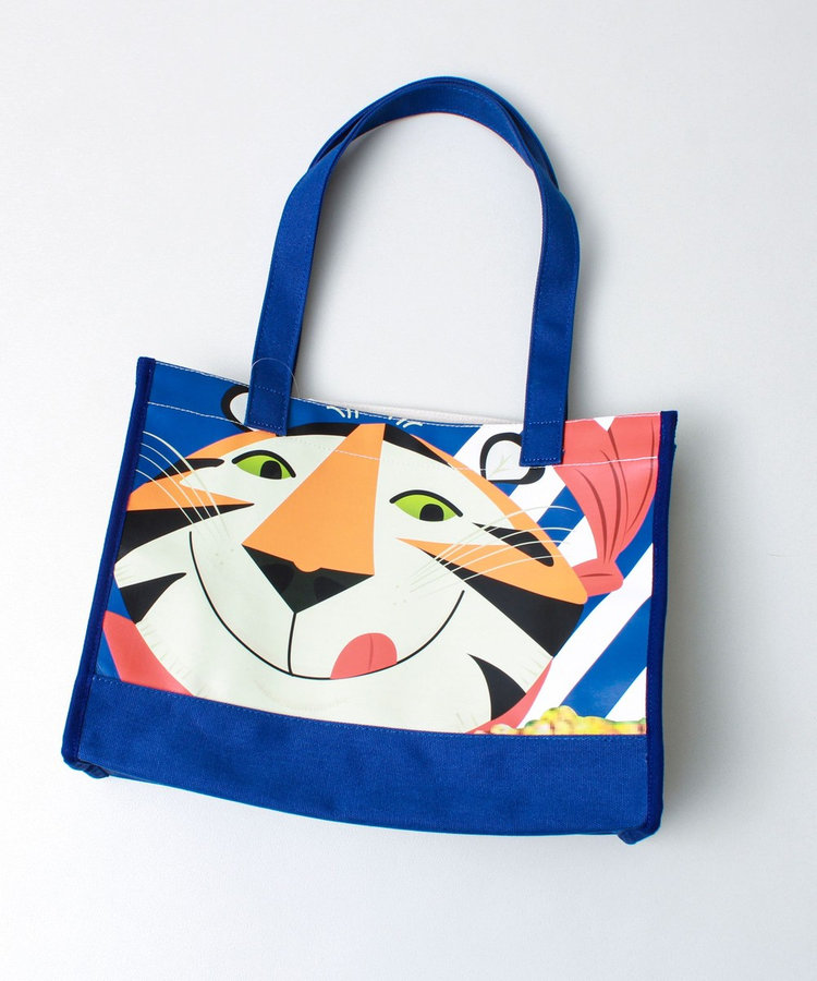 FTL VINTAGE Kelloggs Package print canvas bag