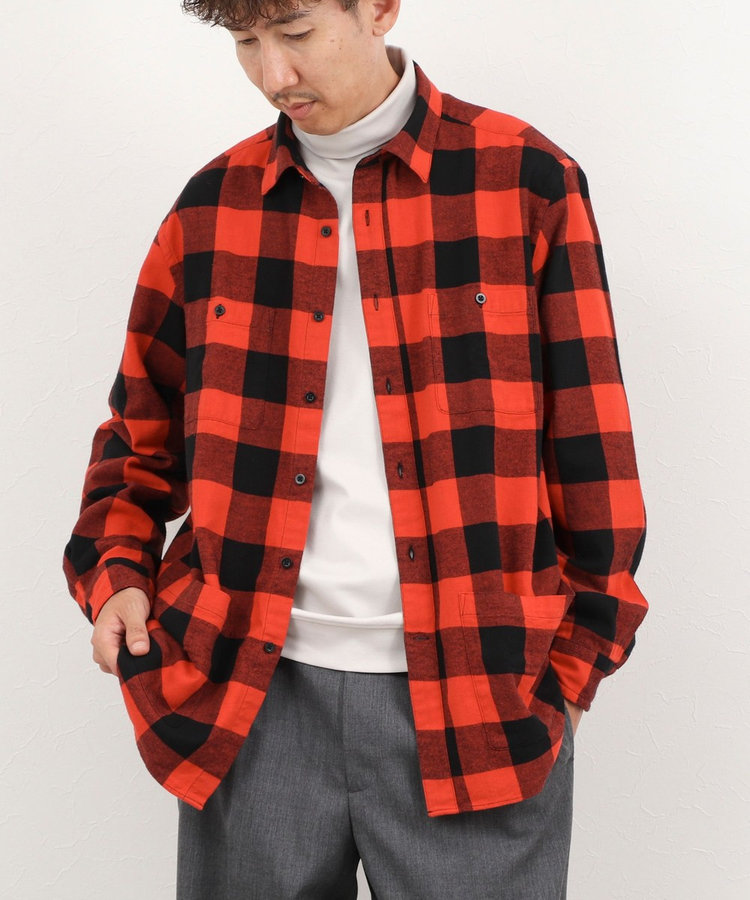 バッファローチェック シャツカバーオール 26AW