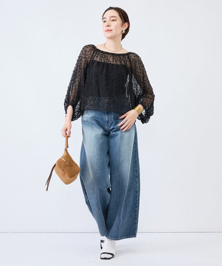 《4サイズ展開》【RM denim】ルーズワイドデニム