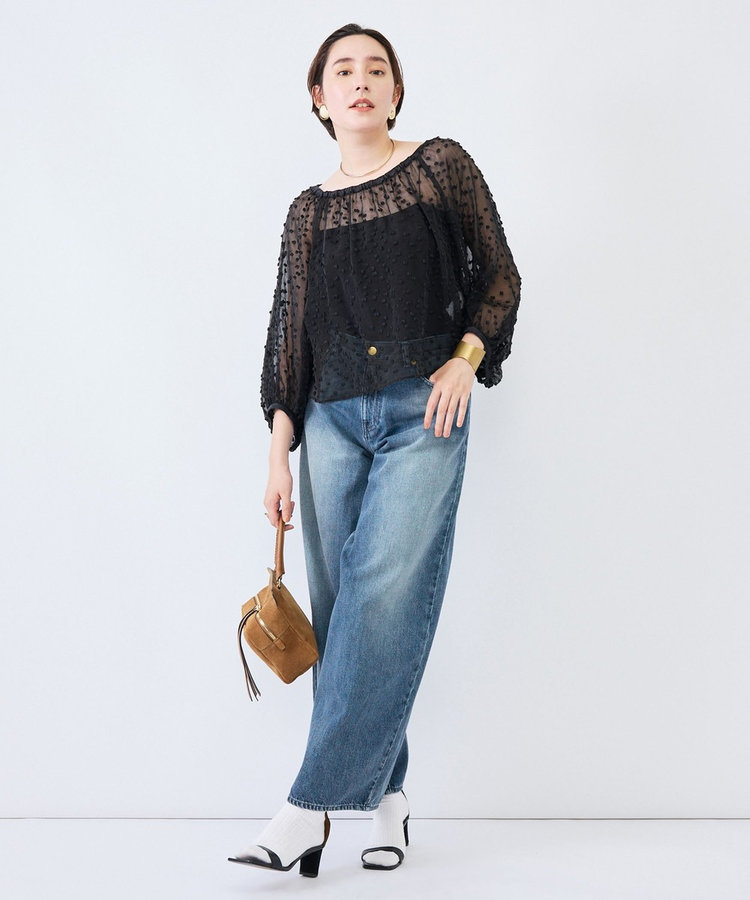 《4サイズ展開》【RM denim】ルーズワイドデニム