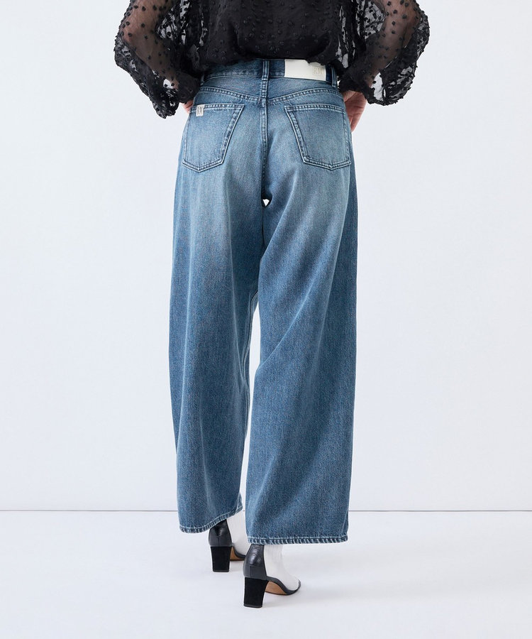 《4サイズ展開》【RM denim】ルーズワイドデニム