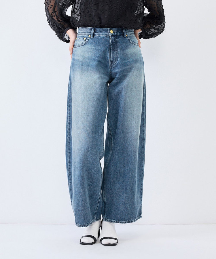 《4サイズ展開》【RM denim】ルーズワイドデニム