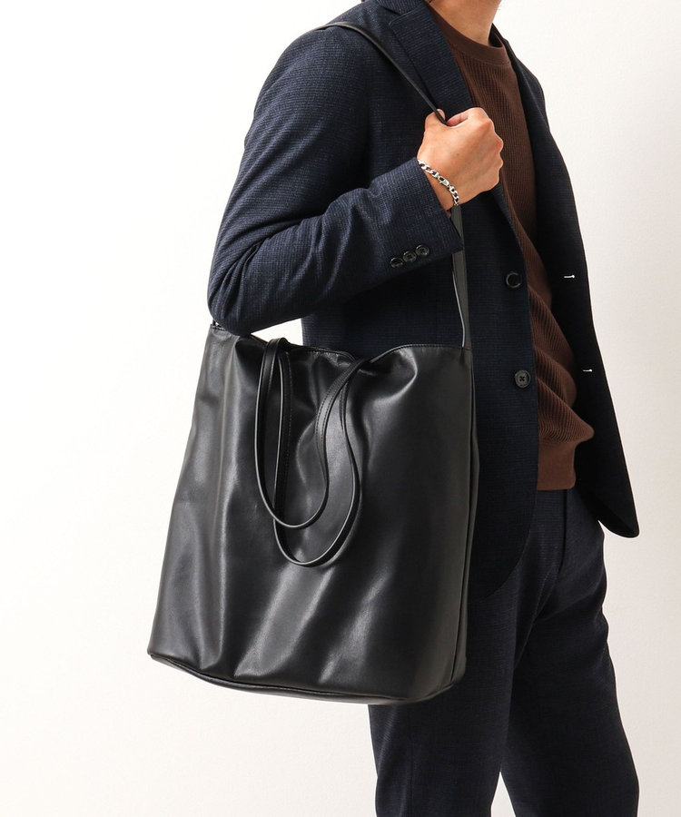 【Un coeur/アンクール】K906018 DRAPE 2WAY TOTE
