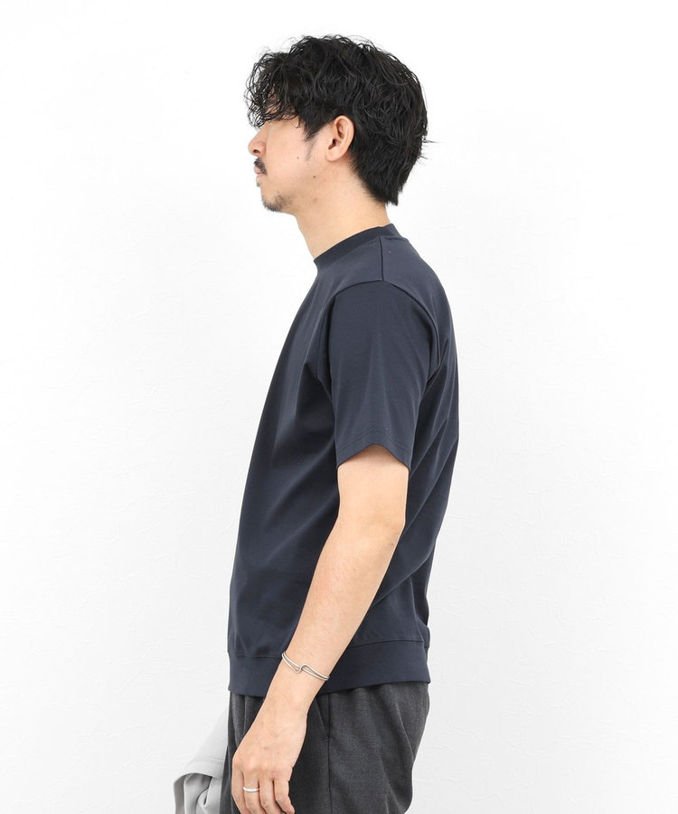 ［WEB限定 SPECIAL SALE！］《ビジカジ対応》シルケットスムース クルーネックドレスTシャツ 26SS