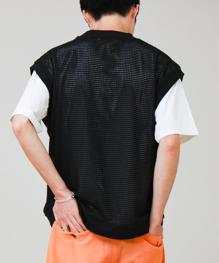【2点セット】メッシュベスト アンサンブルTEE