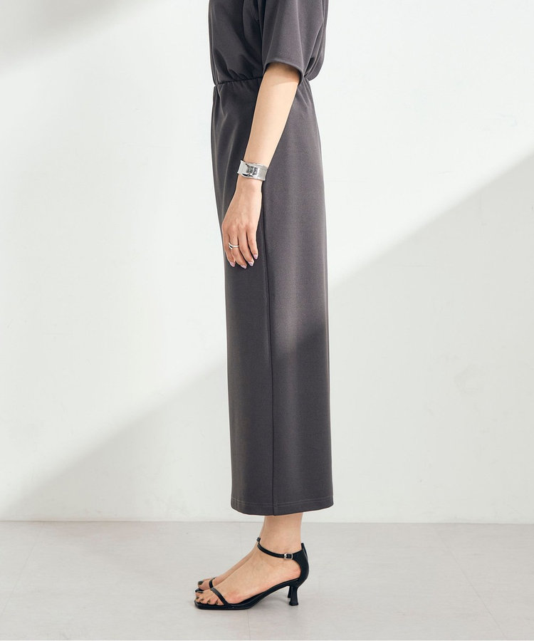 【WEB限定 GW SPECIAL PRICE】カットジョーゼットインゴムタイトスカート