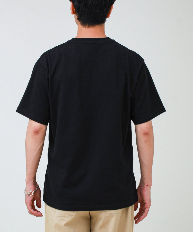 【Franklin Climbing/フランクリンクライミング】ヘンリーネックラベルTシャツ