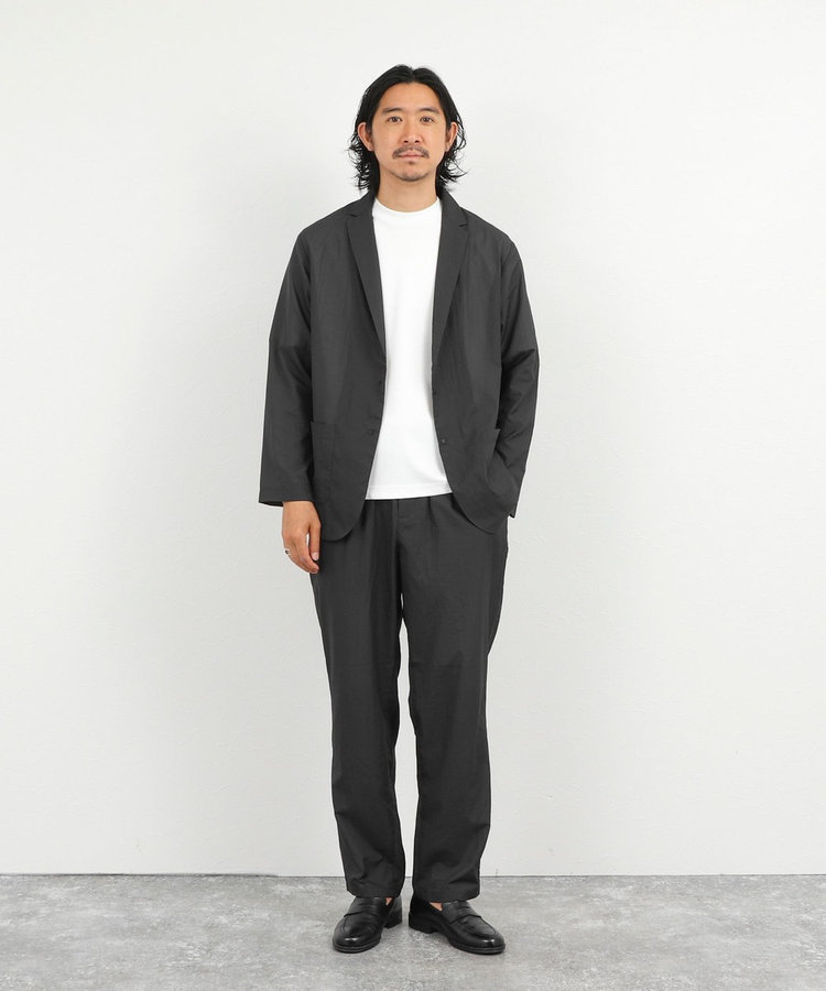 《ビジカジ/セットアップ対応》軽量シアーリップストップ ジャケット 26SS