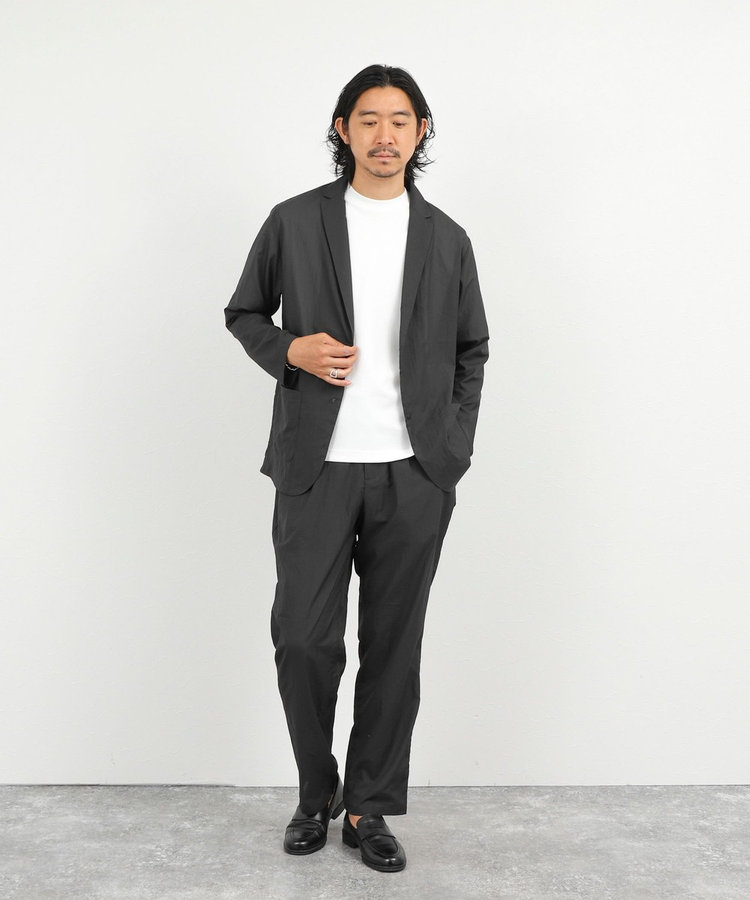 《ビジカジ/セットアップ対応》軽量シアーリップストップ ジャケット 26SS