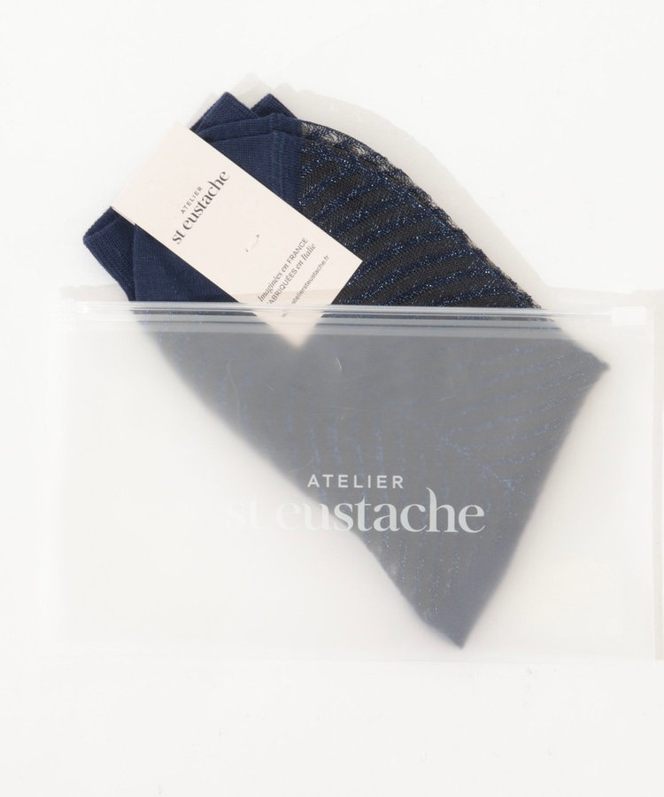 【ATELIER st eustache/アトリエセントオスタシュ】SAPINシアーソックス