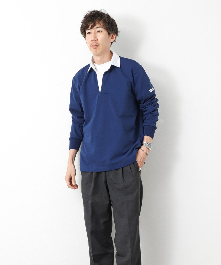 BARBARIAN/バーバリアン】別注8ozラガーシャツ 25AW（5-0658-5-53-601