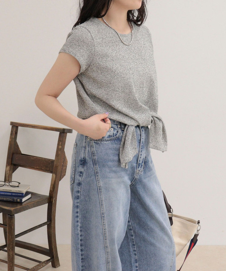 ニットソーカシュクールプルオーバー