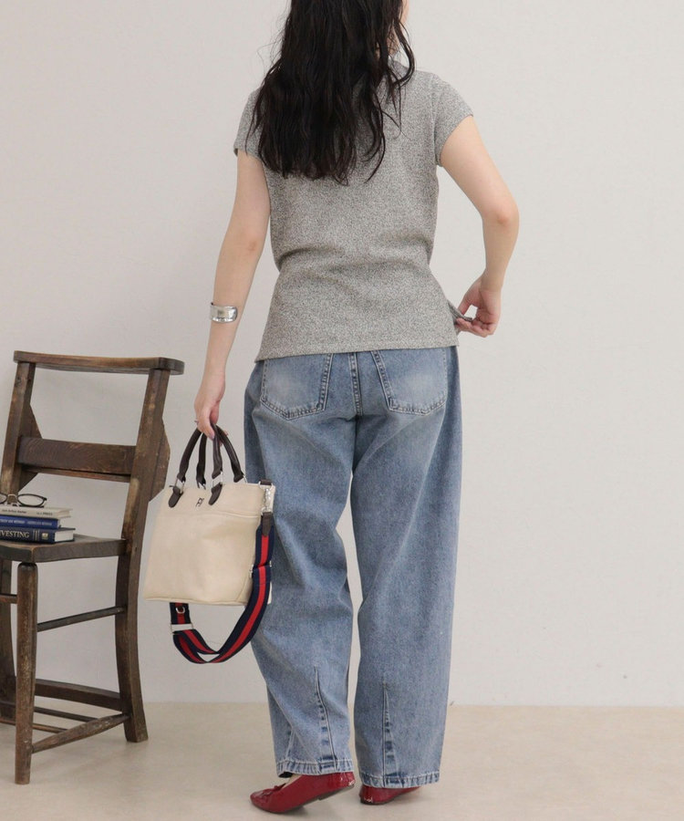 ニットソーカシュクールプルオーバー