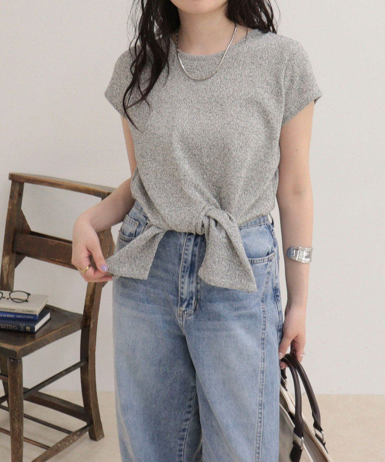 ニットソーカシュクールプルオーバー