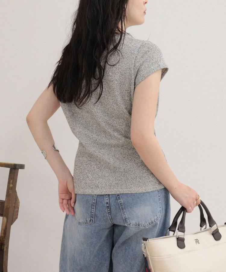 ニットソーカシュクールプルオーバー