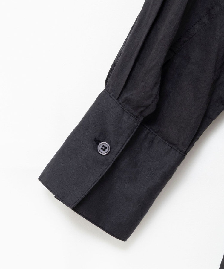 【WEB＆一部店舗限定】【BECシリーズ】綿ボイルピンタックオーバーシャツ