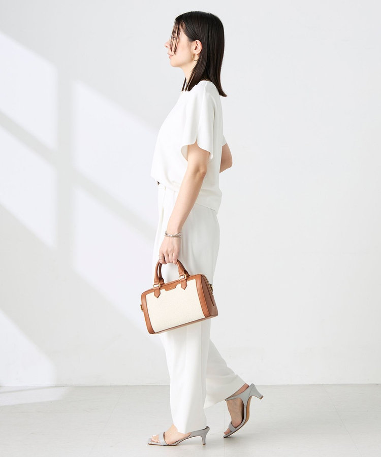 ［WEB限定 SPECIAL SALE！］《セットアップ対応》NEW morisachiウォッシャブルツイルイージーワイドパンツ